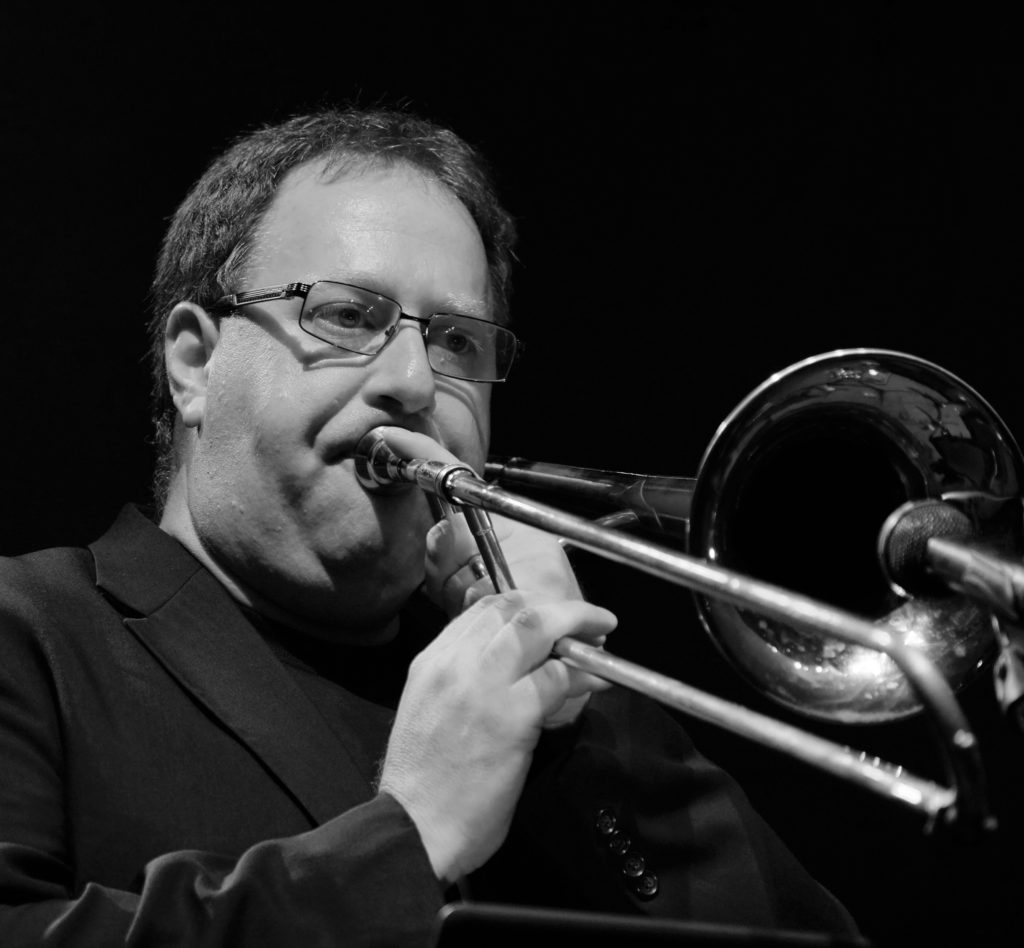 Picture of Jeff Playing Trombone